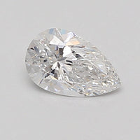Marvelous 0.68 CT Pear Shape D Color SI1 Clarity Lab Grown Diamond For the True Bloom