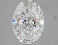 Fantastic 4.26 CT Oval Shape D Color VVS1 Clarity Lab grown Diamond For Party Ring