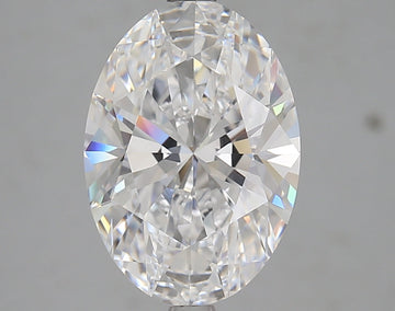 Fantastic 4.26 CT Oval Shape D Color VVS1 Clarity Lab grown Diamond For Party Ring