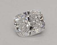 Bright 0.37 CT Cushion Shape D Color VS1 Clarity Moissanite Diamond For Bride Ring