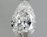 Premium Of 1.00 CT Pear Shape D Color VS1 Clarity Moissanite Diamond For Surprise Ring