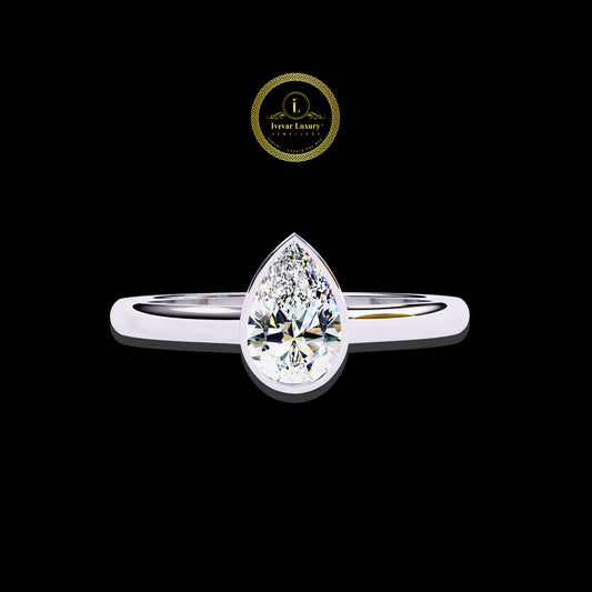 Vintage Style Marquise Moissanite Diamond Engagement Ring Ivevar Gold Jewelry