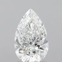 Shiny 2.03 CT Pear Shape D Color VVS2 Clarity Moissanite Diamond For Sweet Light
