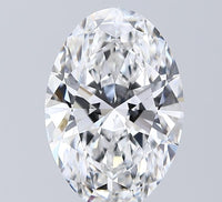 Classic 3.08 CT Oval Shape D Color VS1 Clarity Lab Grown Diamond For Special Propose Ring