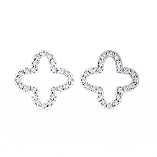 Lab Created Diamond Stud Earrings Clarity, Ideal Cut, Maximum Shine