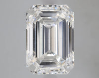Ultimate 3.56 CT Emerald Shape F Color SI1 Clarity Moissanite Diamond For Propose Ring