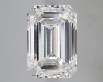 Ultimate 3.56 CT Emerald Shape F Color SI1 Clarity Moissanite Diamond For Propose Ring