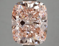 Hot Selling 3.32 CT Cushion Shape Fancy Intense Pink Color VS1 Clarity Moissanite Diamond For Wedding Ring