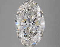 Latest 5.34 CT Oval Shape G Color SI1 Clarity Lab grown Diamond For Propose Ring