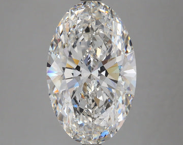 Latest 5.34 CT Oval Shape G Color SI1 Clarity Lab grown Diamond For Propose Ring