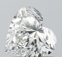 Luxury of 1.00 CT E Color Heart Shape VS1 Clarity Lab grown Diamond For Custom Ring