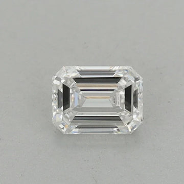 Elegant Of 0.38 CT Emerald Shape D Color VS1 Clarity Moissanite Diamond For Soft Glow