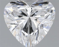 Beauty 1.00 CT Heart Shape D Color SI1 Clarity Moissanite Diamond For her Ring
