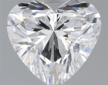 Beauty 1.00 CT Heart Shape D Color SI1 Clarity Moissanite Diamond For her Ring