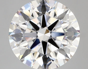 Affordable 5.18 CT Round Shape D Color VS1 Clarity Moissanite Diamond For Cocktail Ring