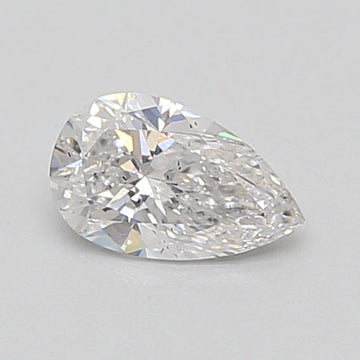 Ultimate 0.62 CT Pear Shape D Color SI1 Clarity Lab Grown Diamond For the Endless Ease