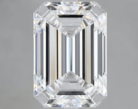 Perfect 5.34 CT Emerald Shape D Color VS1 Clarity Lab Grown Diamond For Sweet Air
