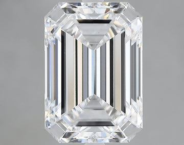 Perfect 5.34 CT Emerald Shape D Color VS1 Clarity Lab Grown Diamond For Sweet Air