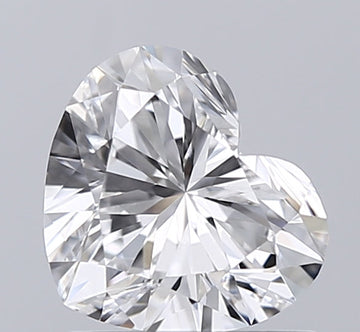 Stylish Of 1.09 CT Heart Shape D Color VS1 Clarity Lab Grown Diamond For Warm Echo