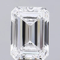 Fantastic Of 4.64 CT Emerald Shape D Color VS1 Clarity Moissanite Diamond For Love