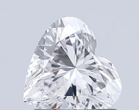 Premium D Color VVS2 1.01 CT Heart Shape Clarity Moissanite Diamond For her Ring