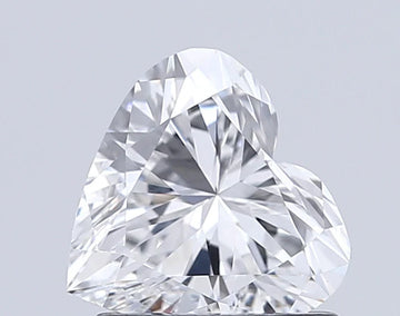 Premium D Color VVS2 1.01 CT Heart Shape Clarity Moissanite Diamond For her Ring