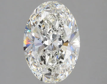 Great 2.20 CT Oval Shape G Color SI1 Clarity Moissanite Diamond For Anniversary Ring