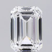 Hot Selling 7.06 CT Emerald Shape D Color VS1 Clarity Moissanite Diamond For Anniversary Ring