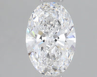 Stylish 7.17 CT Oval Shape D Color VS1 Clarity Lab Grown Diamond For Special Occasion