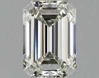Sparkling VVS2 Clarity 1.18 CT Emerald Shape I Color Moissanite Diamond For Wedding Ring