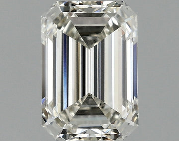 Sparkling VVS2 Clarity 1.18 CT Emerald Shape I Color Moissanite Diamond For Wedding Ring