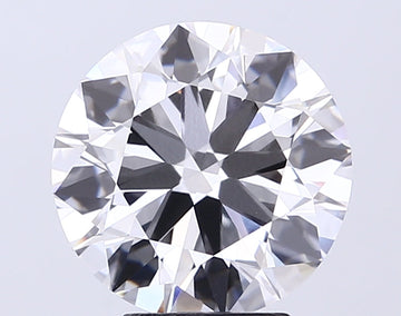 Ultimate 4.56 CT Round Shape E Color VVS2 Clarity Lab grown Diamond For Someone Ring