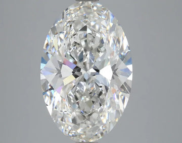Dazzling Of 4.52 CT Oval Shape G Color SI1 Clarity Moissanite Diamond For Engagement Ring