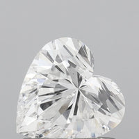 Stylish Of 0.77 CT Heart Shape D Color VS1 Clarity Lab Grown Diamond For Soft Truth