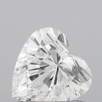 Stylish Of 0.77 CT Heart Shape D Color VS1 Clarity Lab Grown Diamond For Soft Truth