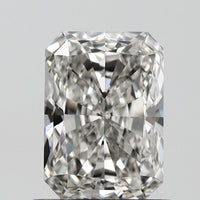 Classic VVS2 Clarity 1.03 CT Radiant Shape H Color Moissanite Diamond For Custom Ring