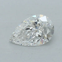 Shiny VVS2 Clarity 1.03 CT Pear Shape F Color Moissanite Diamond For Someone Special Ring