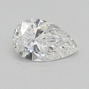 Sparkling 0.43 CT Pear Shape E Color VS1 Clarity Moissanite Diamond For Soft Glow