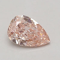 Sparkling 0.71 CT Pear Shape Fancy Intense Pink Color VS2 Clarity Moissanite Diamond For Kind Storm