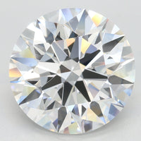 Shiny 5.53 CT Round Shape E Color VVS2 Clarity Lab grown Diamond For Cocktail Ring