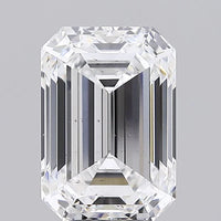 Excellent 5.01 CT Emerald Shape D Color VS2 Clarity Moissanite Diamond For Cocktail Ring