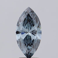 Excellent Of 2.06 CT Marquise Shape Fancy Deep Blue Green Color VS2 Clarity Lab Grown Diamond For Just Us