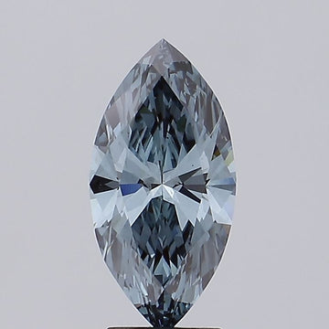 Excellent Of 2.06 CT Marquise Shape Fancy Deep Blue Green Color VS2 Clarity Lab Grown Diamond For Just Us