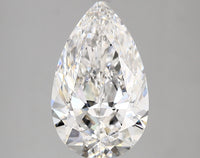 Unique 3.72 CT Pear Shape D Color VS1 Clarity Moissanite Diamond For Engagement Ring