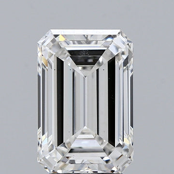 Perfect 3.27 CT Emerald Shape G Color VS1 Clarity Lab grown Diamond For Engagement Ring
