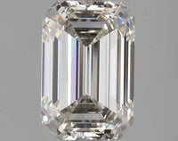 Classic 2.14 CT Emerald Shape H Color VS1 Clarity Moissanite Diamond For Cocktail Ring