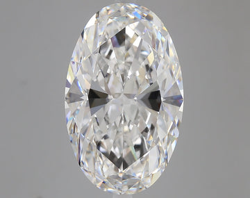 Excellent 8.43 CT Oval Shape E Color VVS2 Clarity Lab grown Diamond For Engagement Ring
