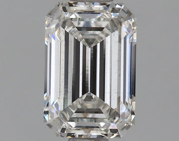 Sparkling 1.10 CT Emerald Shape F Color SI1 Clarity Lab grown Diamond For Surprise Ring