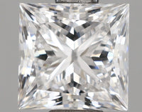 Custom Luxury VVS2 Clarity 1.05 CT Princess Shape D Color Lab grown Diamond For Anniversary  Ring
