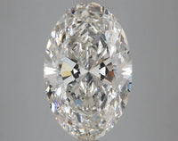 Stylish 5.11 CT Oval Shape G Color SI1 Clarity Lab grown Diamond For Designer Party Ring